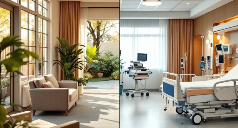 assisted living versus nursing homes