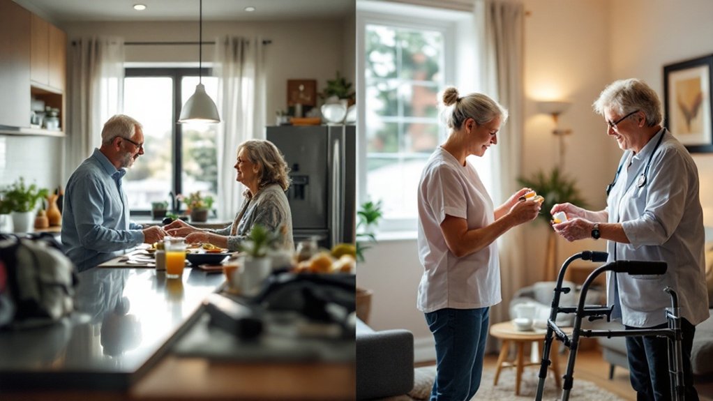 living independence versus assistance