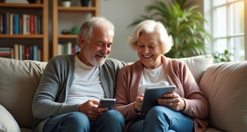 older adults adopting technology